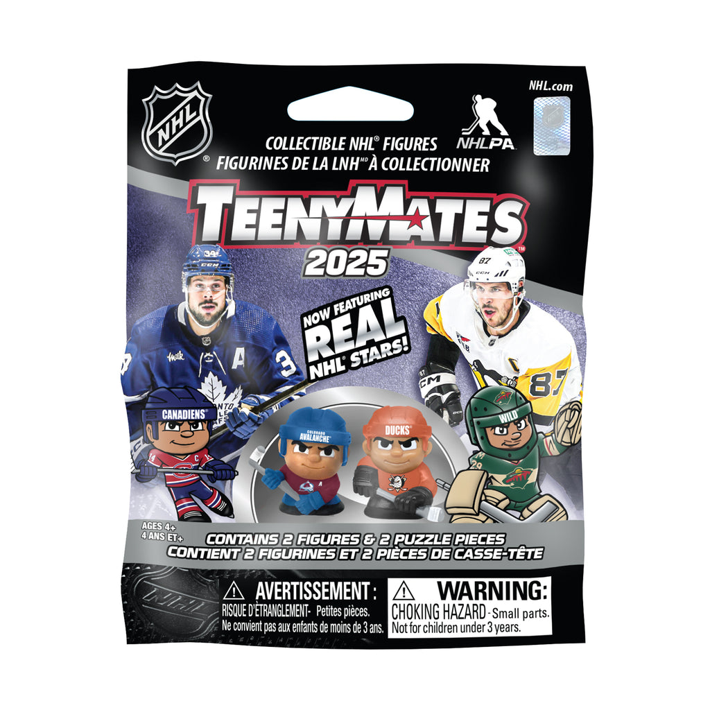 NHL TeenyMates 2025 Gravity Feed Display 32ct
