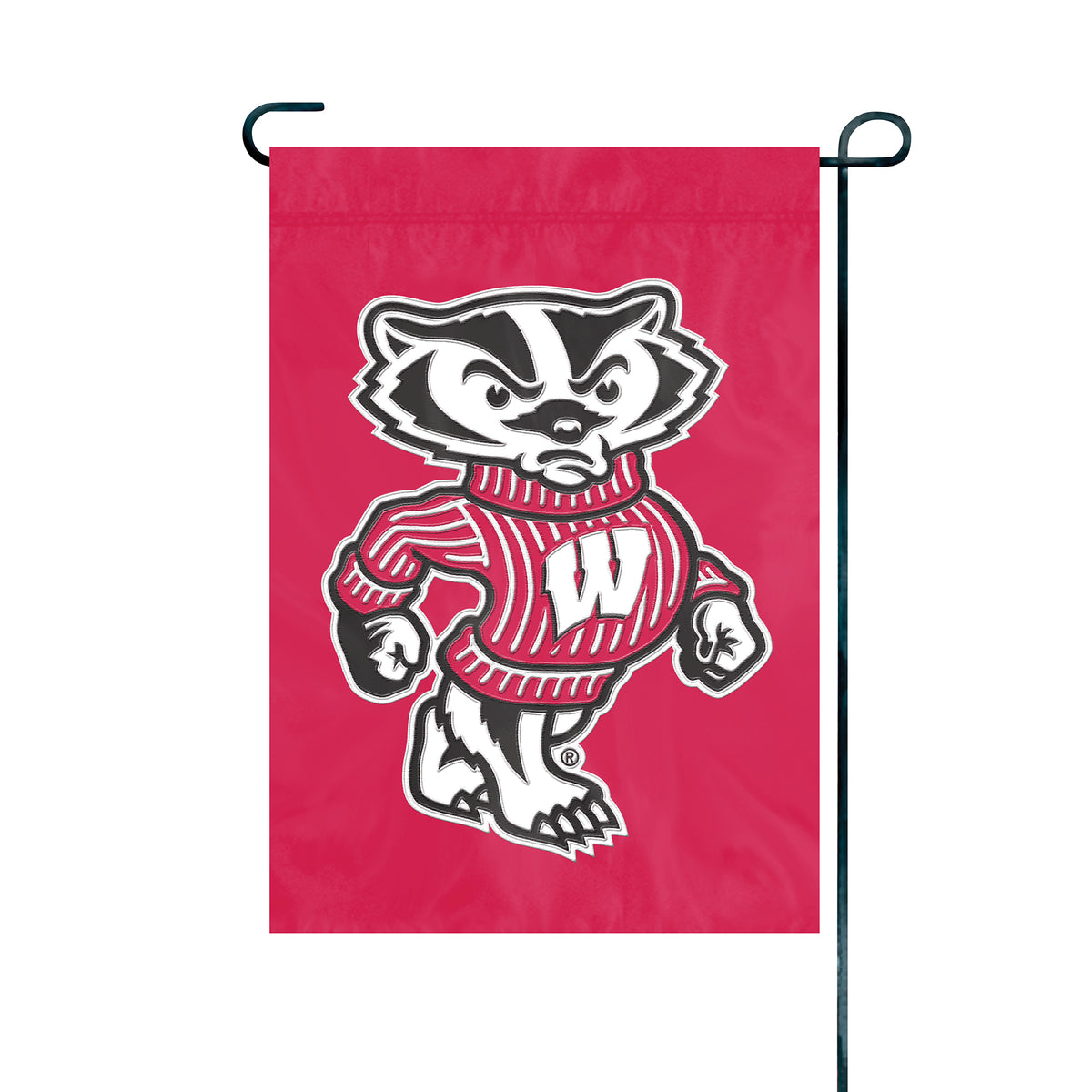 Wisconsin Badgers Premium Garden Flag