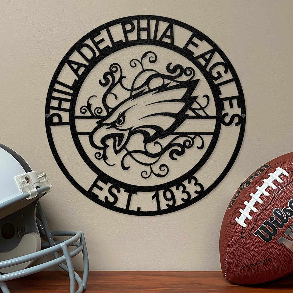 Philadelphia Eagles Laser Cut Metal Sign