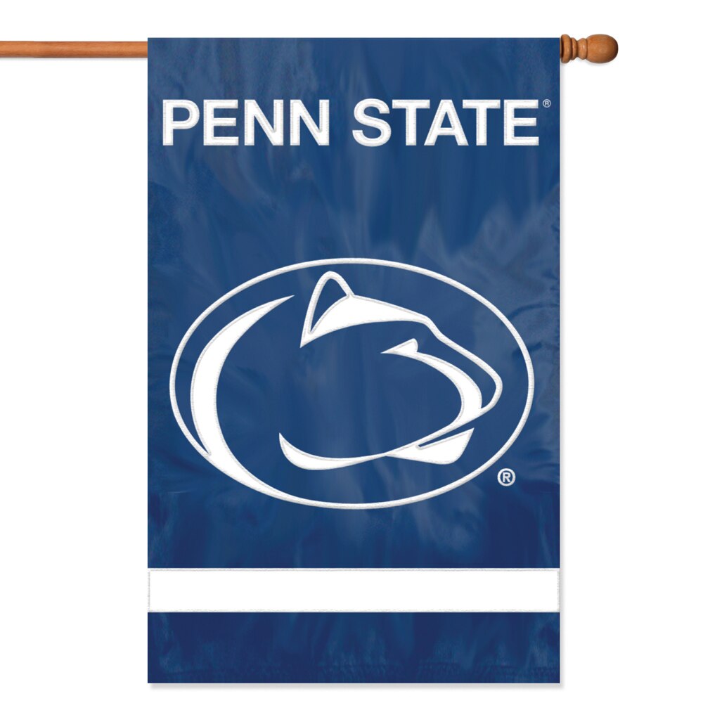 Penn State Nittany Lions Applique Banner Flag