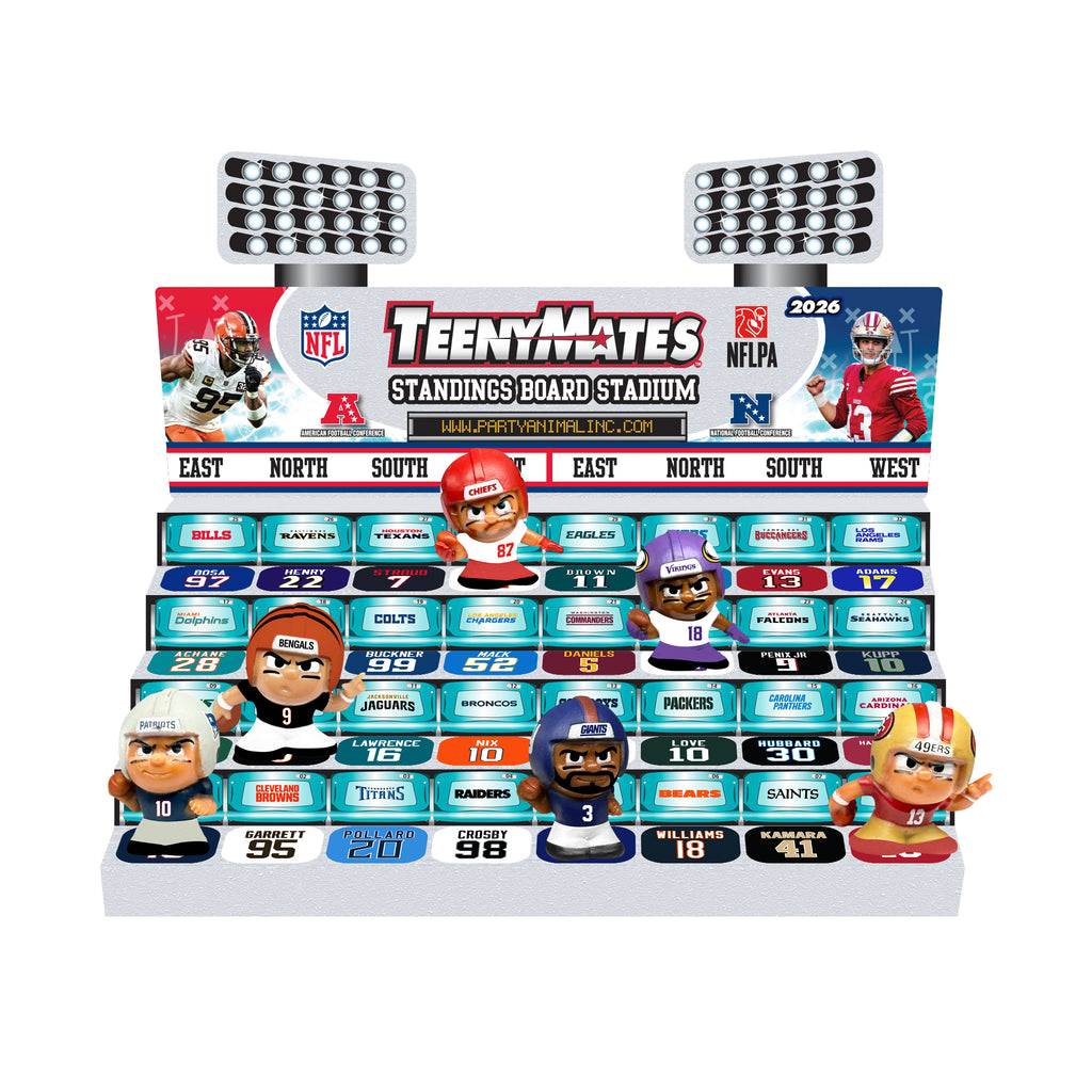 TeenyMates NFL Collector Tin Series 2026