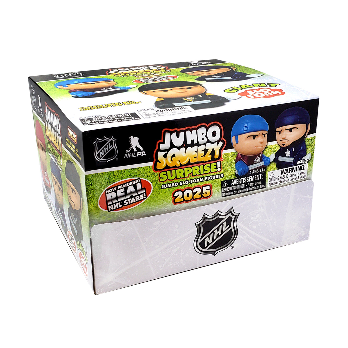 NHL Jumbo Squeezy Capsule Display 2026 - 18 ct
