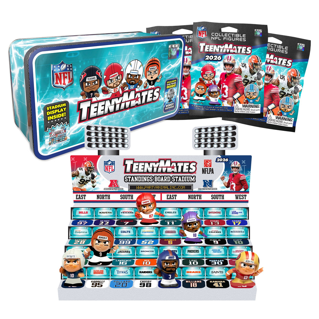 TeenyMates NFL Collector Tin Series 2026