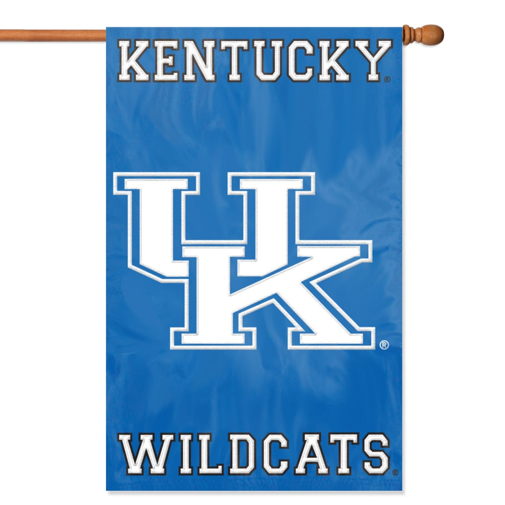 Kentucky Wildcats Applique Banner Flag