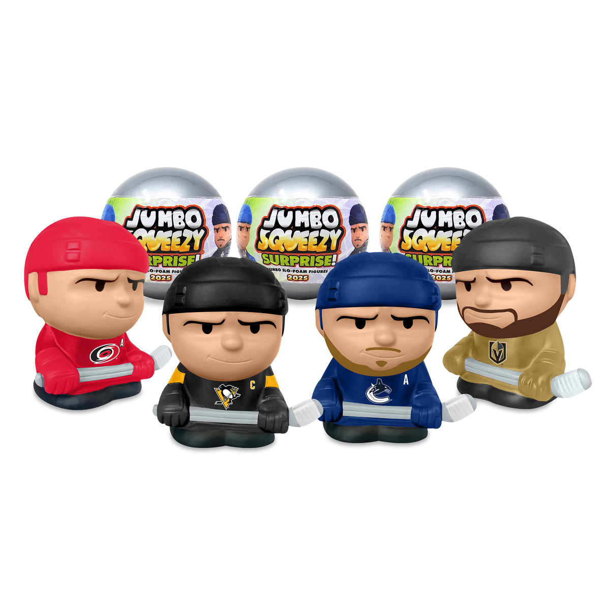NHL Jumbo Squeezy Capsule Display 2026 - 18 ct