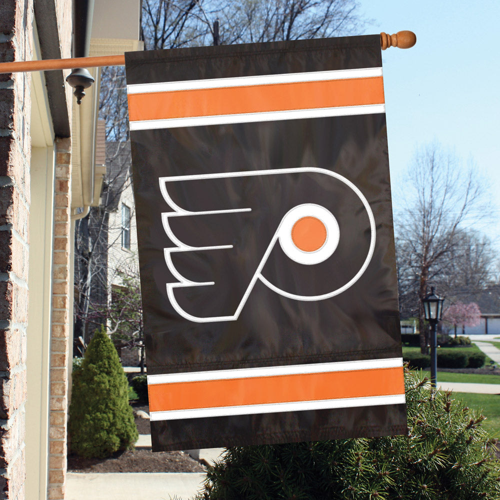 Philadelphia Flyers Applique Banner Flag