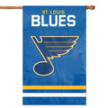 St. Louis Blues Applique Banner Flag