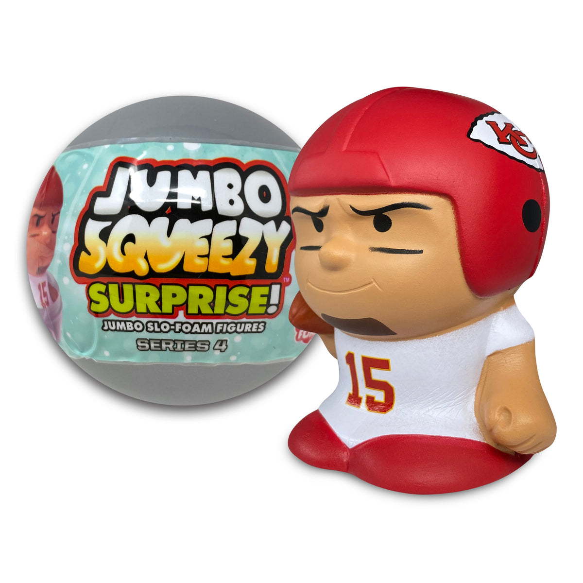 NFL Jumbo Squeezy Capsule Display 2025 - 18ct