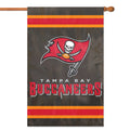 Tampa Bay Buccaneers Applique Banner Flag