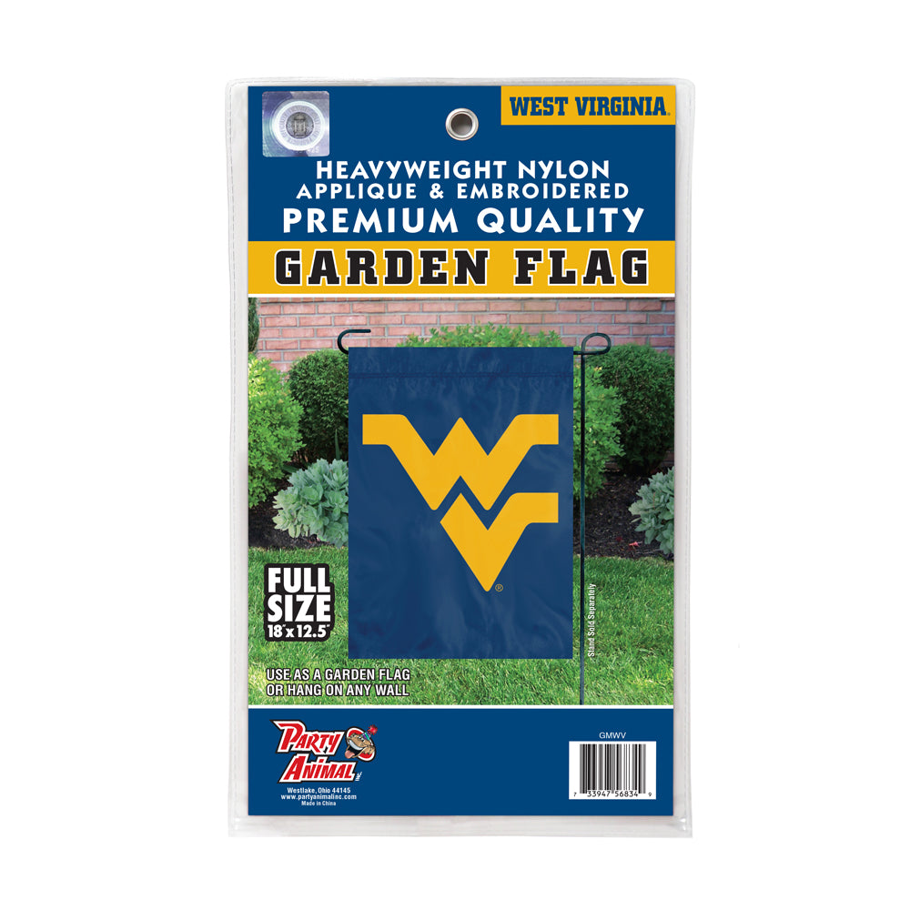 West Virginia Mountaineers Premium Garden Flag