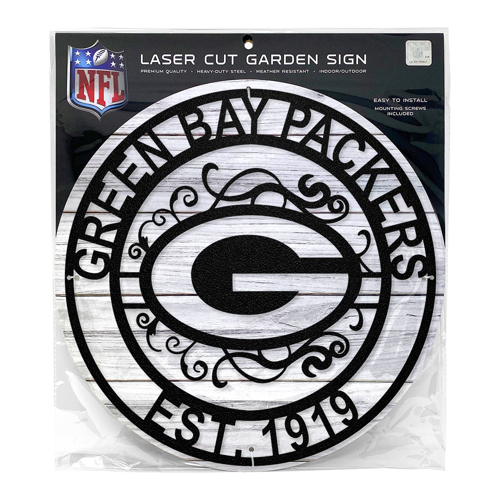 Green Bay Packers Laser Cut Metal Sign