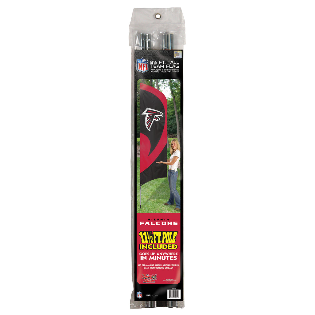 Atlanta Falcons Tall Team Flag Kit