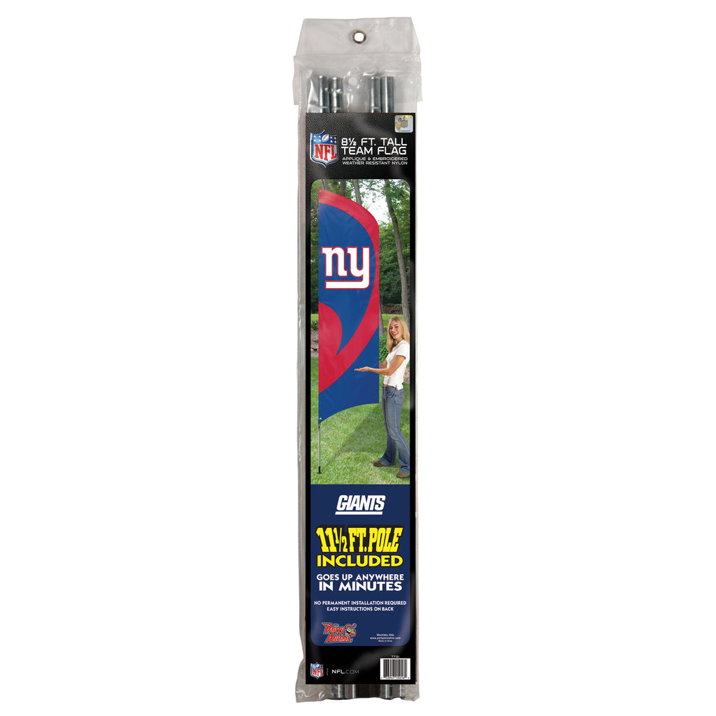 New York Giants Tall Team Flag Kit