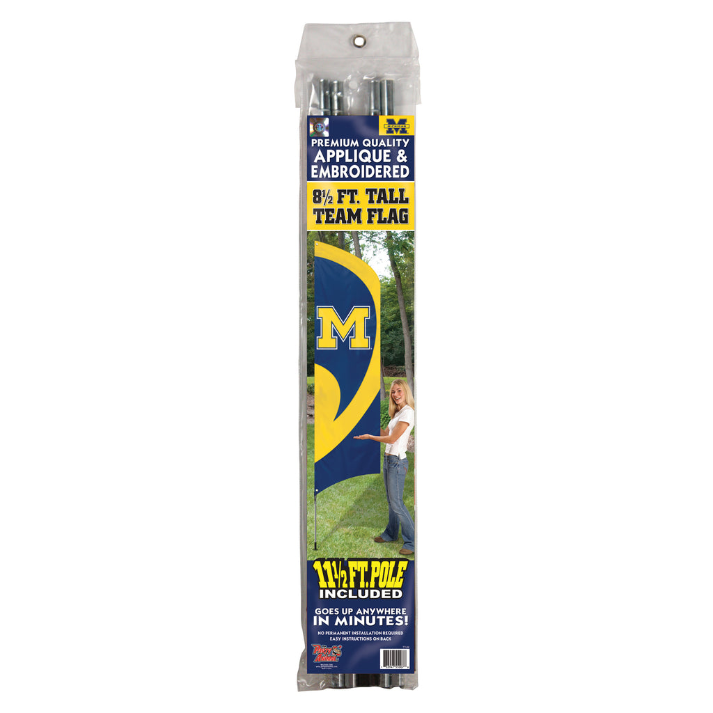Michigan Tall Team Flag Kit