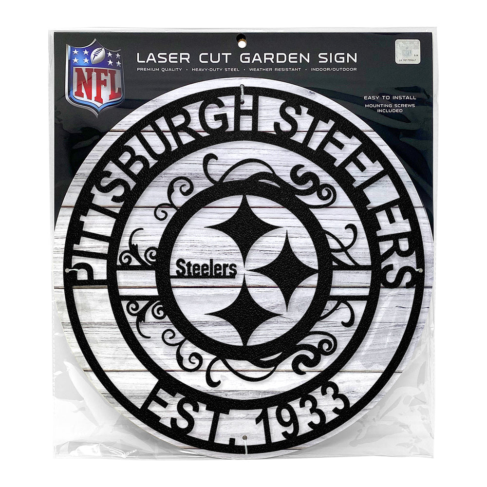 Pittsburgh Steelers Laser Cut Metal Sign