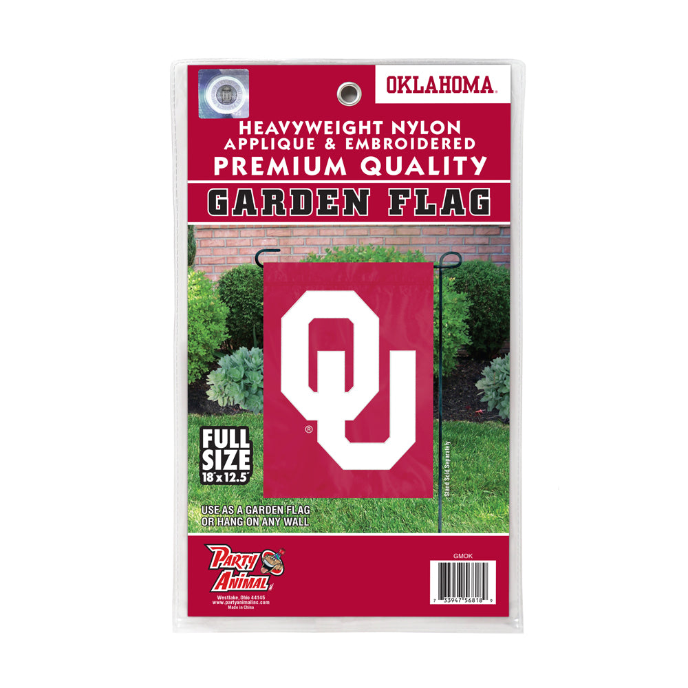 Oklahoma Sooners Premium Garden Flag