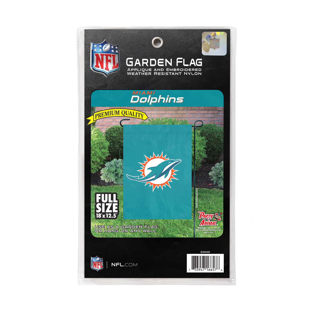Miami Dolphins Premium Garden Flag