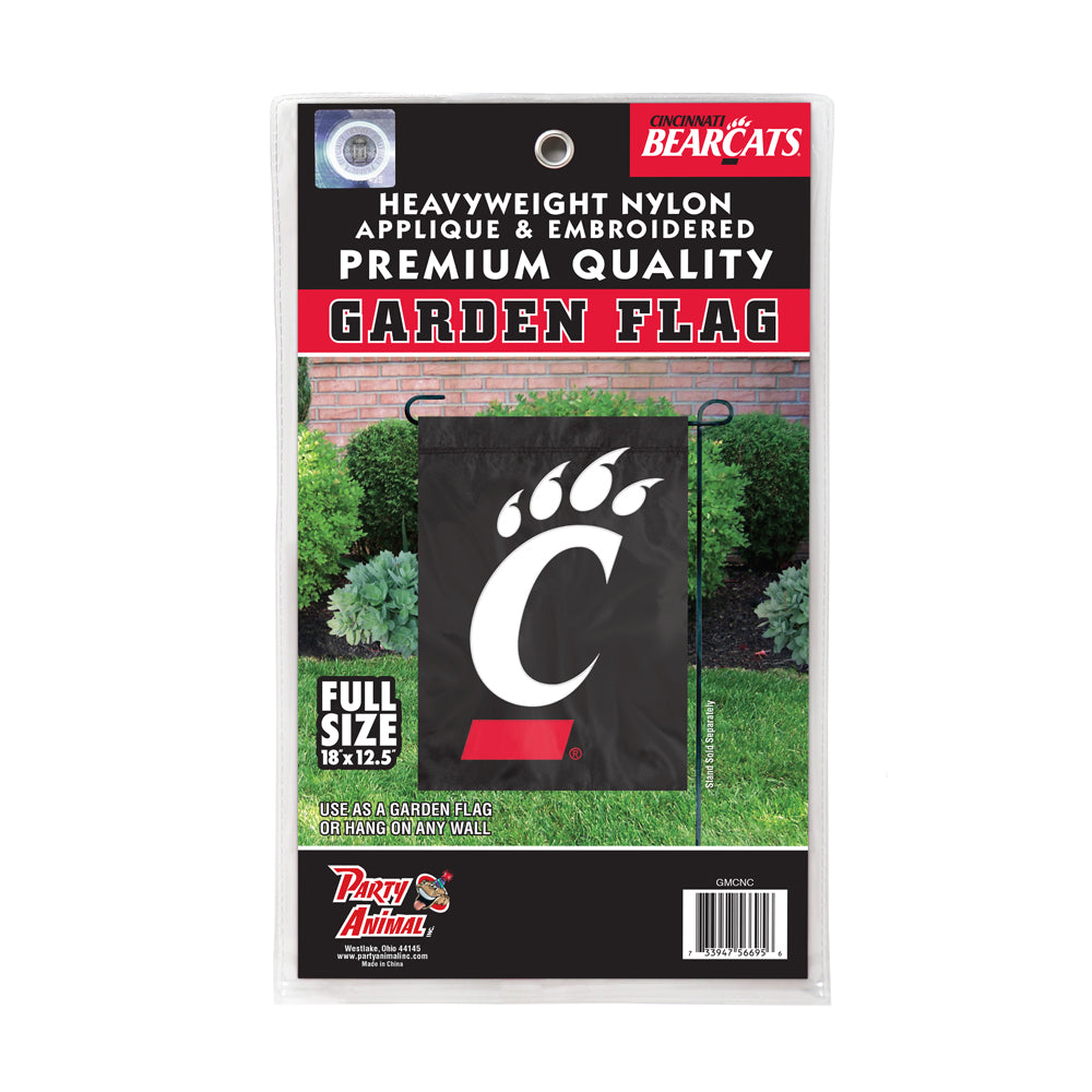 Cincinnati Bearcats Premium Garden Flag