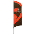 Cleveland Browns Tall Team Flag Kit