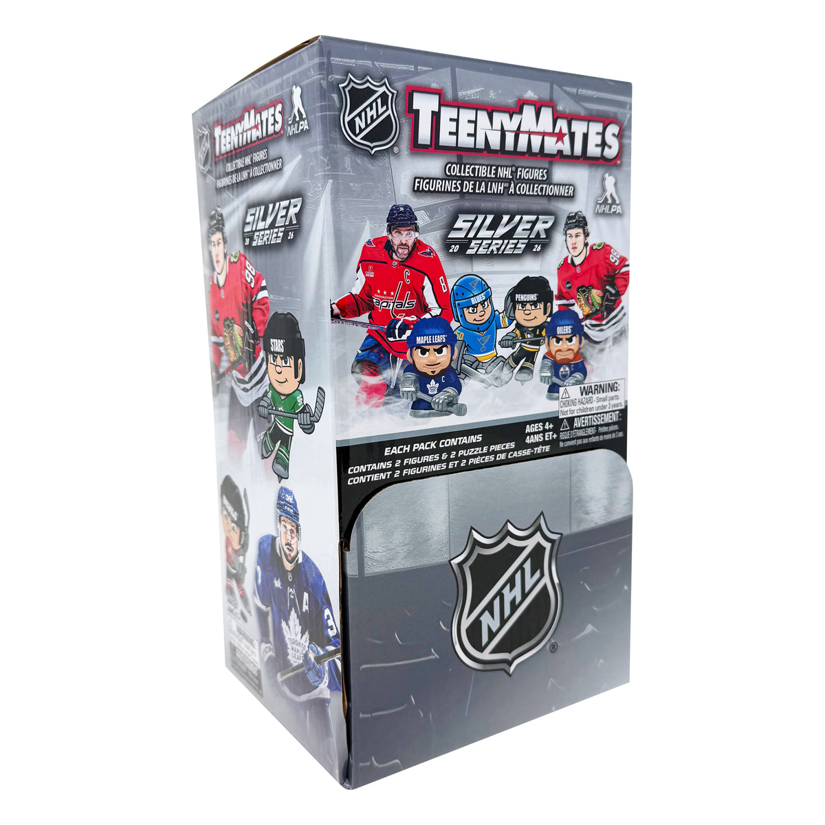 NHL TeenyMates 2026 Gravity Feed Display 32ct