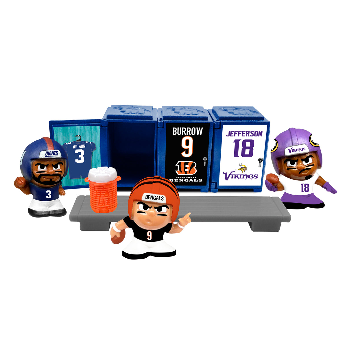 TeenyMates NFL Locker Room Set Series 14