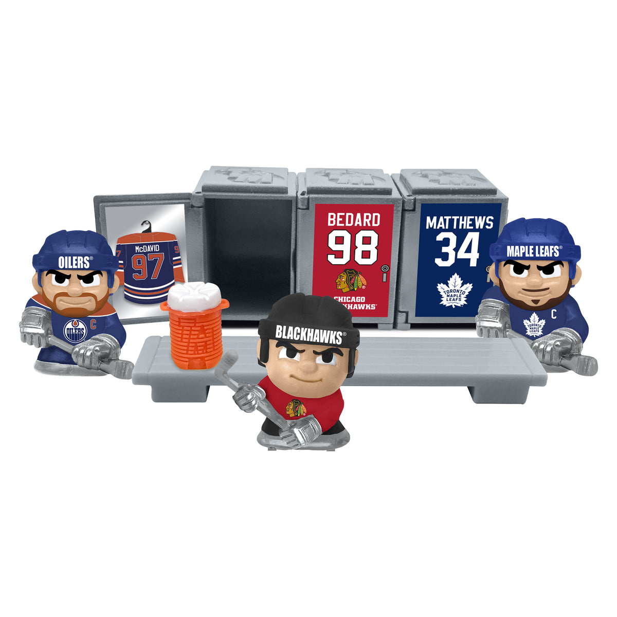 TeenyMates NHL Locker Room Set Series 12