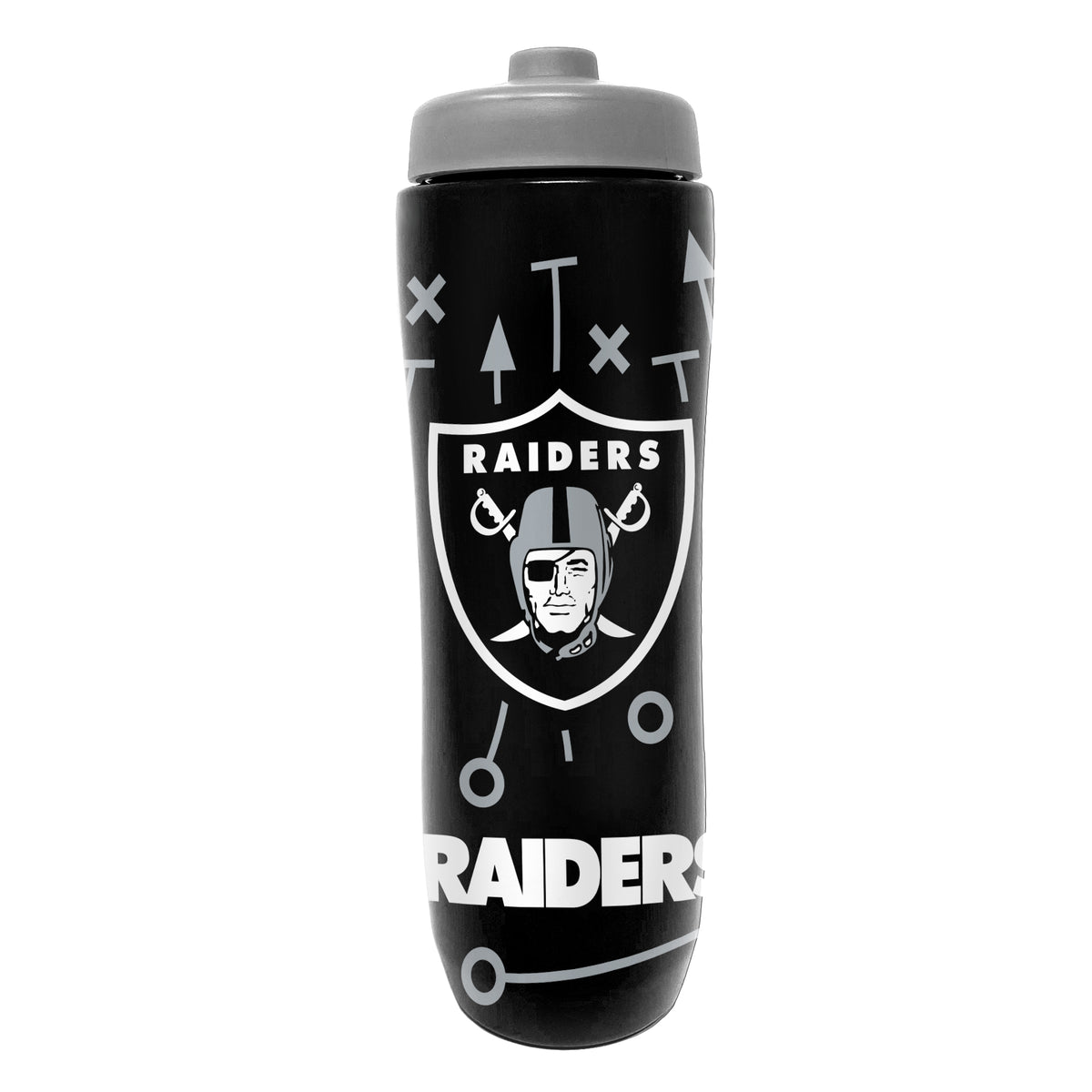 Las Vegas Raiders Squeezy Water Bottle