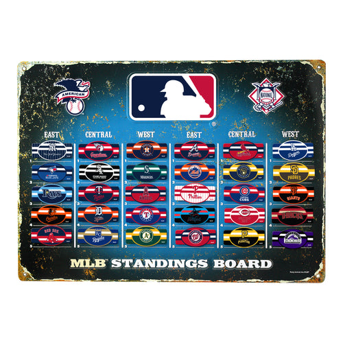 MLB Magnetic Standings Board