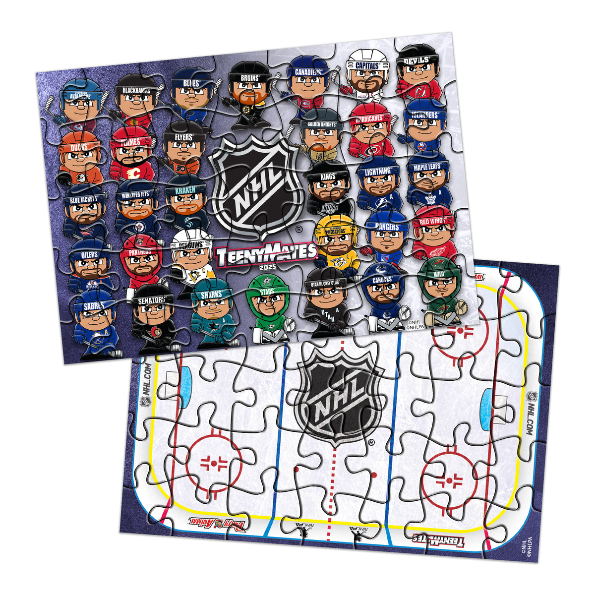 NHL TeenyMates 2025 Gravity Feed Display 32ct