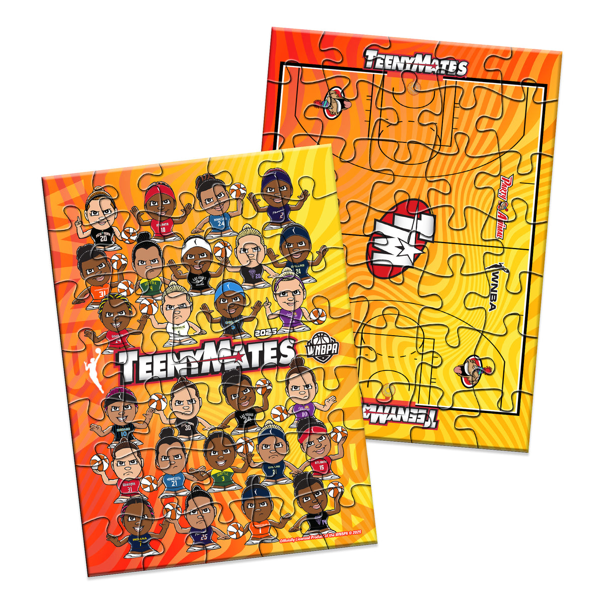 WNBA TeenyMates 2025 Gravity Feed Display 32ct