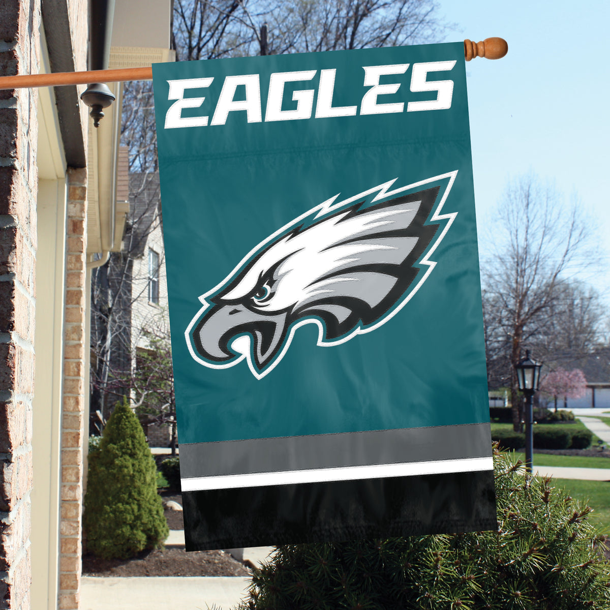 Philadelphia Eagles Applique Banner Flag